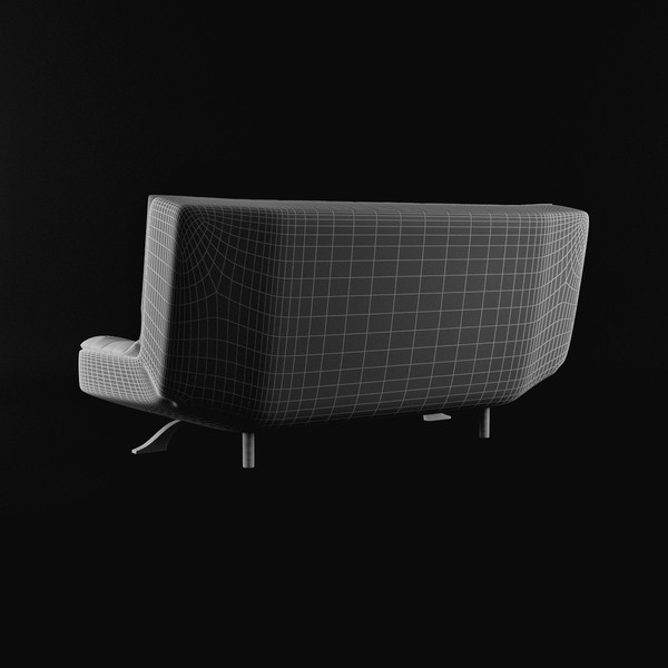 modern couch fabric chromed max - Couch 04 by lajhar